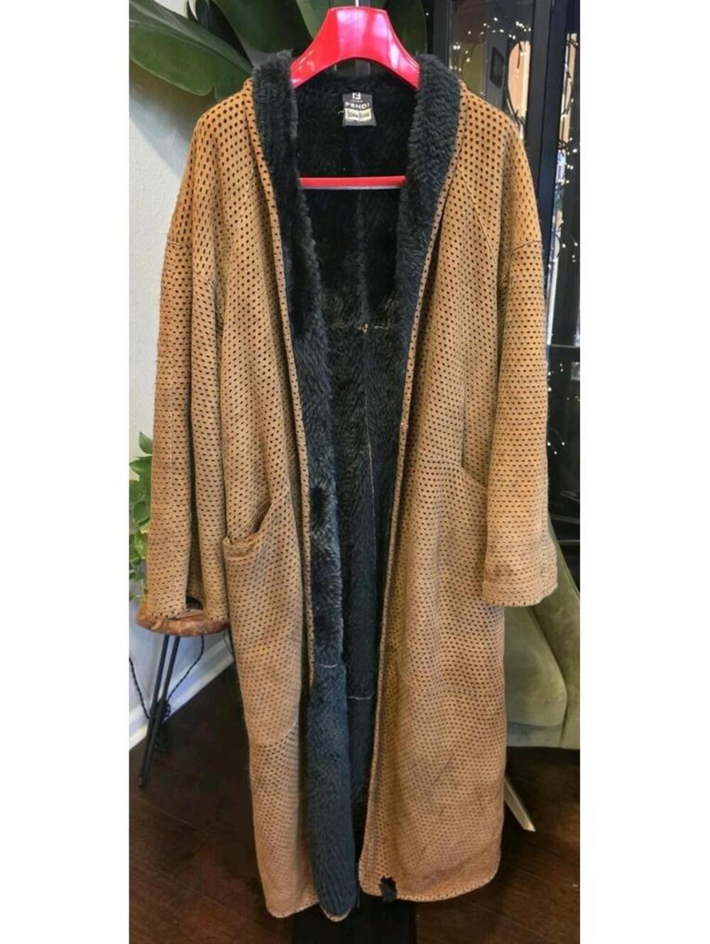 Rare Vintage Fendi for Neiman Marcus Suede Coat *Read*